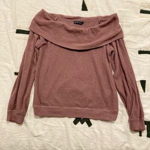 Abercrombie and Fitch off shouldered sweater